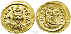 PHOCAS (602-610). GOLD Solidus. Constantinople