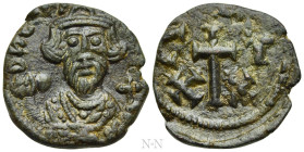 CONSTANS II (641-668). Half Follis. Carthage