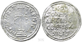 LEO III THE ISAURIAN with CONSTANTINE V (717-741). Miliaresion. Constantinople
