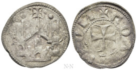 ANONYMOUS (Circa 1320-1350). BI Tornese. Uncertain mint, possibly Constantinople. "Politikon" coinage
