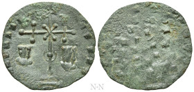 RUSSIA. Kievan Rus. Mstislav Vladimirovich Chrabriy. Prince of Tmutarakan (990-1024). Ae “Miliaresion”. Imitating a Constantinople mint AR Miliaresion...