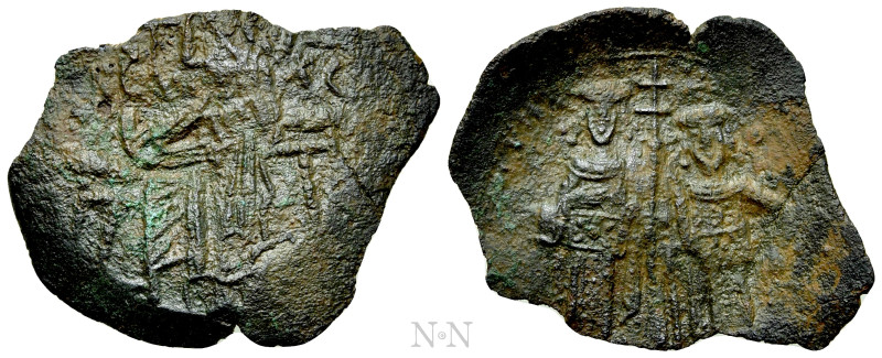 SERBIA. Stefan Radoslav (King, 1228-1234). BI Trachy. Ras. 

Obv: IC - XC. 
C...