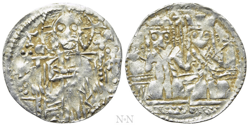 SERBIA. Stefan Uroš IV Dušan Silni (As tsar, 1345-1355). Poludinar. 

Obv: IC ...