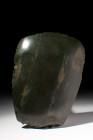 PRE-HISTORIC BASALT AXE HEAD

 Ca. 4000 - 3000 BC
 A well polished stone axe head. For a similar example, see the Metropolitan Museum of Art, Acces...