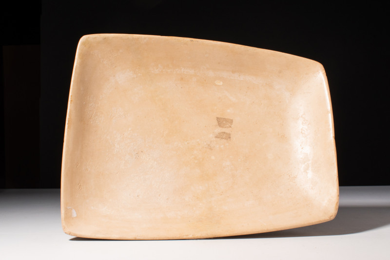 MESOPOTAMIAN PINK STONE BOWL

 Ca. 3000 BC
 A bowl carved from hardstone feat...