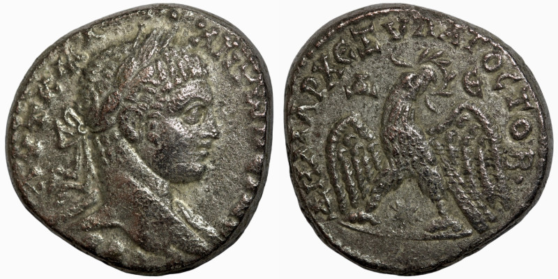 SYRIA, Seleucis and Pieria. Antioch. Elagabalus, 218-222. Tetradrachm (billon, 1...