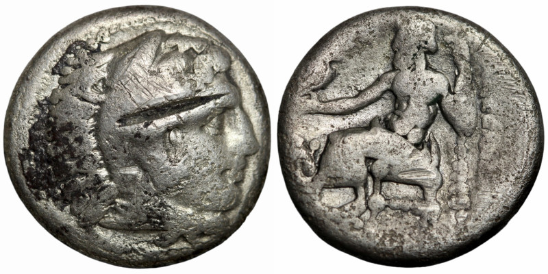 Alexander III. der Grosse, Drachme 336-323 v.Chr., ss
16mm 4,00g