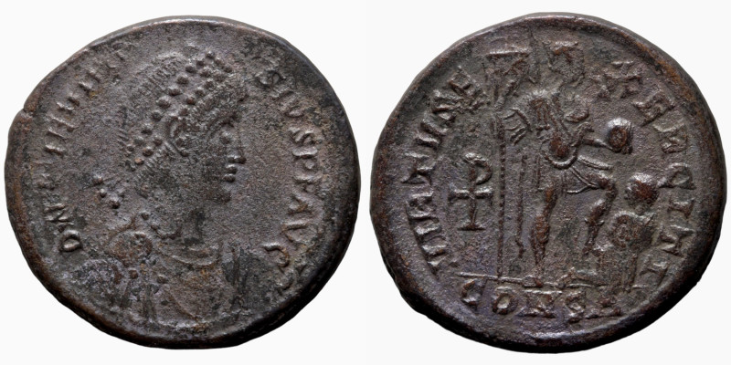 Theodosius I AD 379-395. follis
22mm 6,30g