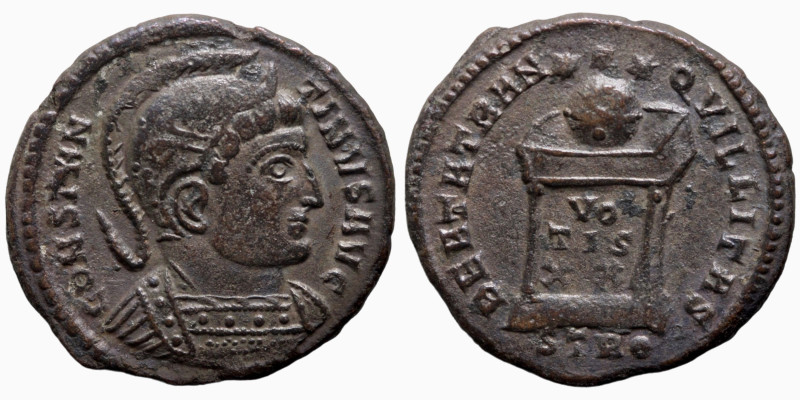 Constantinus I. (307-337 AD). Follis.
18mm 2,86g