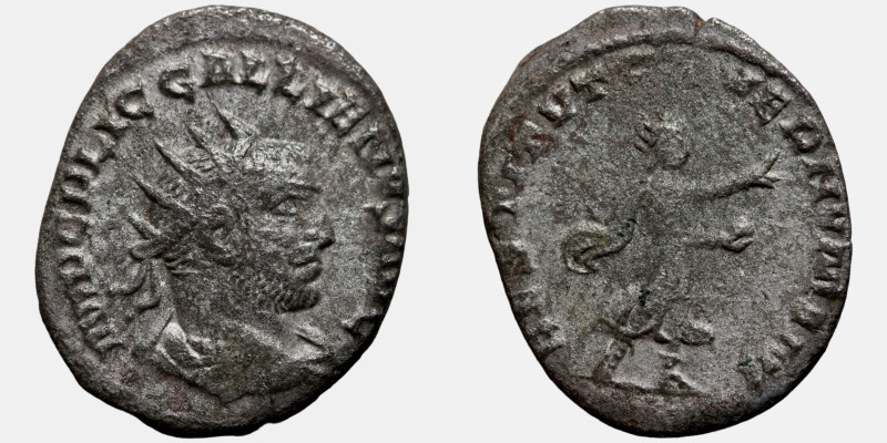 Gallienus. 253-268 AD. AR Antoninianus
22mm 2,78g