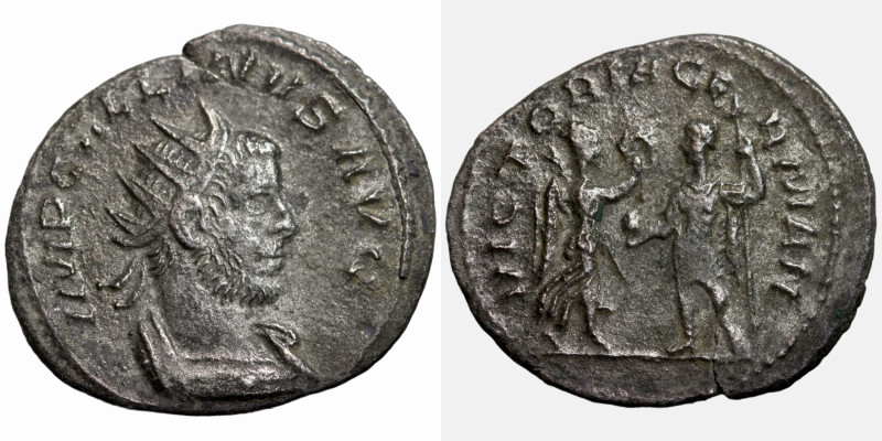 Gallienus. 253-268 AD. AR Antoninianus
20mm 3,10g