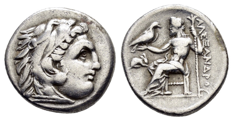 KINGS of MACEDON. Alexander III The Great.(336-323 BC).Lampsakos.Drachm.

Obv : ...