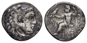 KINGS of MACEDON. Alexander III The Great. (336-323 BC). Drachm. 

Condition : Good very fine.

Weight : 4.03 gr
Diameter : 17 mm