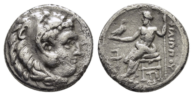 KINGS of MACEDON. Philip III Arrhidaios (323-317 BC).Sardes.Drachm.

Obv : Head ...
