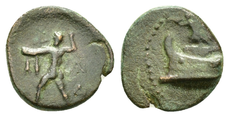 KINGS of MACEDON. Demetrios I Poliorketes (306-283 BC).Uncertain Anatolian.Ae. 
...