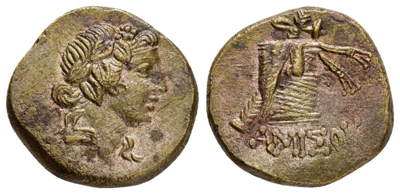 PONTOS.Amisos.Time of Mithradates VI.(Circa 105-90 or 90-85 BC).Ae.

Obv : Head ...
