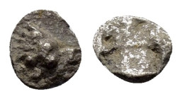 ASIA MINOR. Uncertain Ionia or Caria.(Circa 480-450 BC).Hemiobol.

Condition : Good very fine.

Weight : 0.20 gr
Diameter : 5 mm