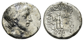 KINGS of CAPPADOCIA.Ariobarzanes III.(52-42 BC).Drachm.

Obv : Diademed head right.

Rev : BAΣIΛEΩΣ APIOBAPZANOV EVΣEBOVΣ KAI ΦIΛOPΩMAIOV.
Athena stan...