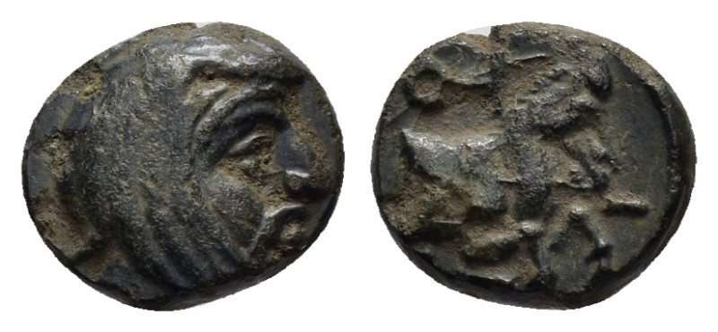 ACHAEMENID EMPIRE. Spithridates, Satrap of Lydia and Ionia (334 BC). Ae.

Obv : ...