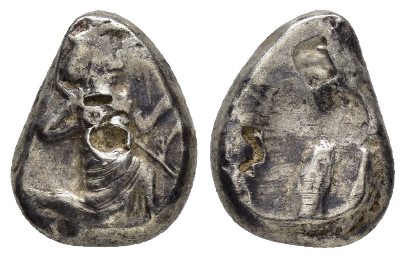 ACHAEMENID KINGS of PERSIA.Time of Darios I to Xerxes II.(485-420 BC).Sardes.Sig...