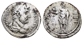 ASIA MINOR. Hadrian (117-138).Uncertain mint. Cistophorus. 

Obv : HADRIANVS AVGVSTVS P P.
Bare head right.

Rev : COS III.
Jupiter standing left with...