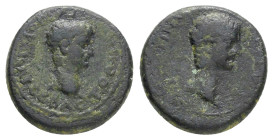 ASIA MINOR. Uncertain.Claudius (41-54). Ae. 

Obv : Τ ΚΛΑΥ ΓΕΡΜΑΝΙΚΟϹ.
Head to right.

Rev : ϹΕΒΑϹΤΟϹ.
Head, right.
RPC I, 5458.

Condition : Good ver...