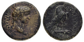 PHRYGIA. Amorium. Nero (54-68). Ae. 

Obv : ΝΕΡΩΝΑ ΚΑΙΣΑΡΑ ΑΜΟΡΙΑΝΟΙ.
Laureate head right.

Rev : ΕΠΙ ΛΕΥΚΙΟΥ ΙΟΥΛΙΟΥ ΚΑΤΩΝΟΣ ΤΟ Β.
Eagle standing lef...