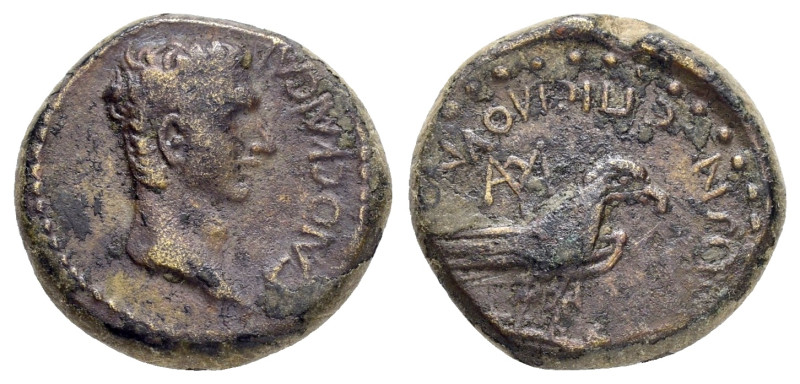 PHRYGIA. Amorium. Caligula (37-41). Ae. 

Obv : ΓAIOC KAICAP.
Laureate head righ...