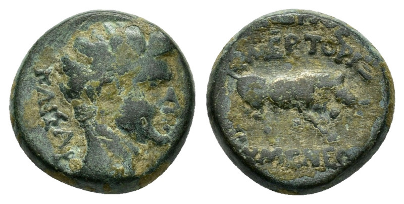 PHRYGIA. Eumeneia. Tiberius.(14-37).Ae.

Obv : ΣΕΒΑΣΤΟΣ.
Bare head of Tiberius t...