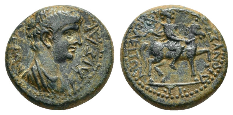 PHRYGIA. Hierapolis. Nero(54-68).Ae.

Obv : NEPΩN KAIΣAP.
Bare-headed and draped...