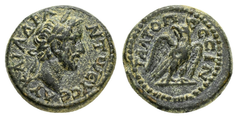 GALATIA. Pessinus. Antoninus Pius (138-161). Ae.

Obv : ΑΥ ΚΑΙ ΑΔΡ ΑΝΤω ΕΥϹΕ.
La...