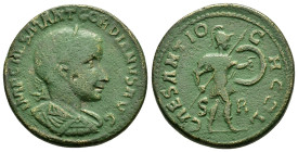 PISIDIA. Antioch. Gordian III (238-244). Ae.

Obv : IMP CAES M ANT GORDIANVS AVG.
Laureate, draped and cuirassed bust right.

Rev : CAES ANTIOCH COL /...