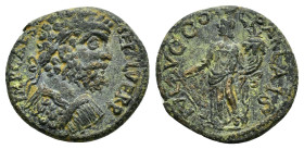 PISIDIA. Parlais. Septimius Severus(193-211)Ae.

Obv : IMP CA L SEPT PERT.
Laureate and cuirassed bust of Septimius Severus to right, seen from behind...