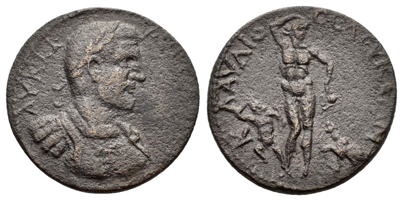 PISIDIA. Seleucia. Claudius II Gothicus (268-270). Ae.

Obv : ΑΥΤ Κ Μ ΑΥΡ ΚΛΑΥΔΙ...