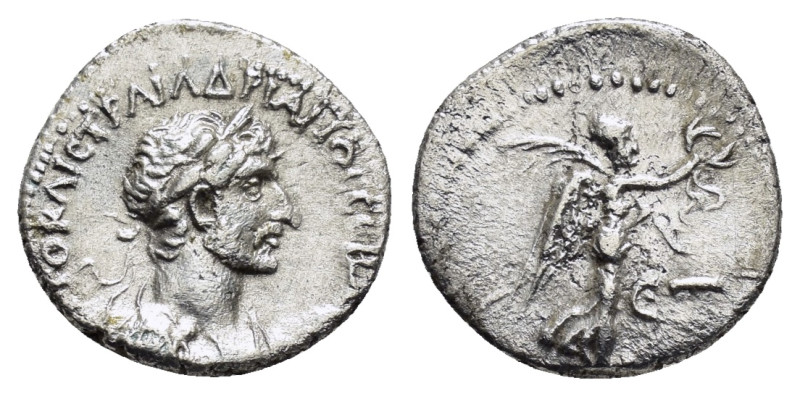 CAPPADOCIA.Caesaraea.Hadrian.(117-138).Hemidrachm.

Obv : ΑΥΤΟ ΚΑΙϹ ΤΡΑΙ ΑΔΡΙΑΝΟ...