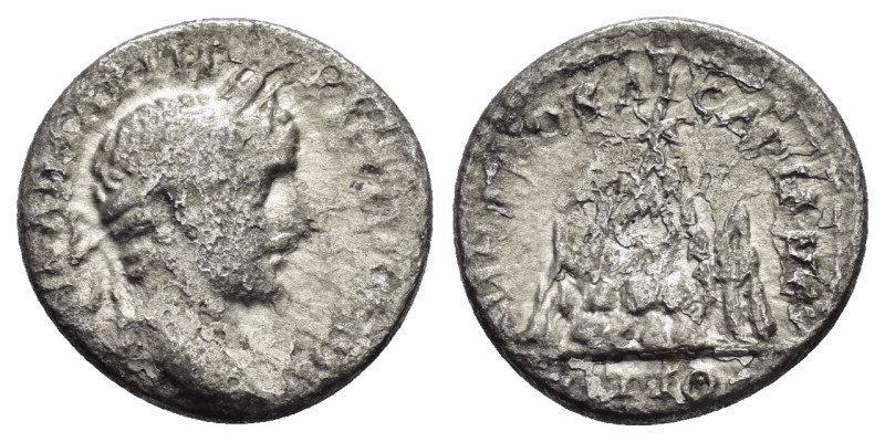 CAPPADOCIA. Caesarea. Caracalla (Caesar, 196-198). Drachm. 

Condition : Good ve...