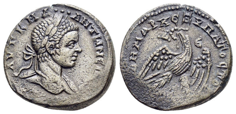 SYRIA. Seleucis and Pieria. Antioch. Elagabalus (218-222).Tetradrachm.

Obv : AV...