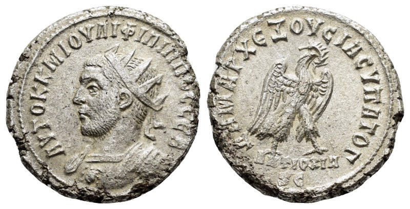 SYRIA. Seleucis and Pieria. Antioch. Philip I 'the Arab' (244-249). Tetradrachm....