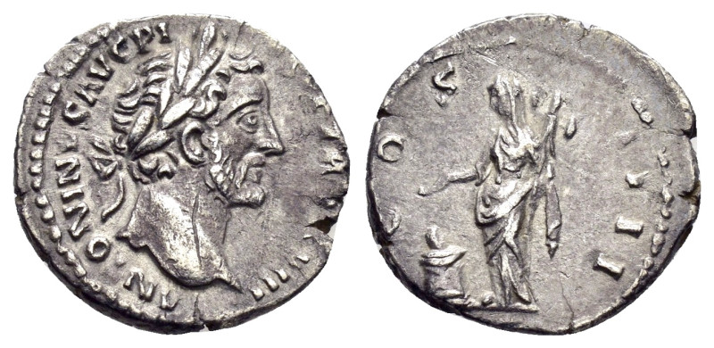 ANTONINUS PIUS (138-161).Rome.Denarius. 

Obv : ANTONINVS AVG PIVS P P TR P XXII...