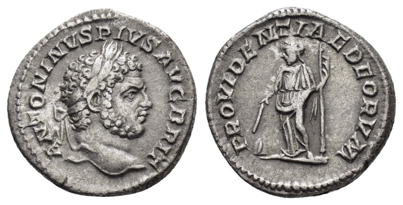 CARACALLA (197-217).Rome. Denarius.

Obv : ANTONINVS PIVS AVG BRIT.
Laureate hea...