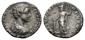 CARACALLA (198-217). Laodicea ad Mare.Denarius.

Obv : M AVR ANTON CAES PONTIF.
Bareheaded, draped and cuirassed bust right.

Rev : SECVRITAS PERPETVA...