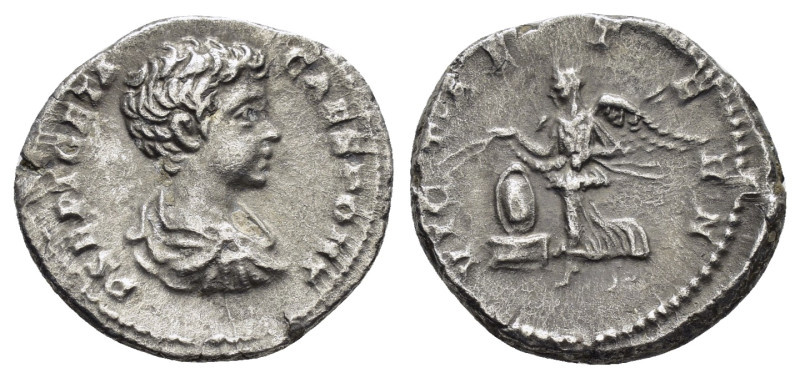 GETA (Caesar, 198-209). Laodicea ad Mare.Denarius. 

Obv : P SEPT GETA CAES PONT...