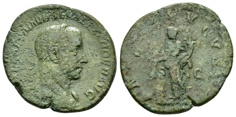 SEVERUS ALEXANDER (222-235).Rome. Sestertius. 

Obv : IMP CAES M AVR SEV ALEXAND...