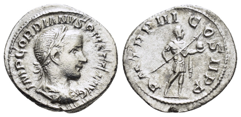 GORDIAN III (238-244).Rome. Denarius. 

Obv : IMP GORDIANVS PIVS FEL AVG.
Laurea...