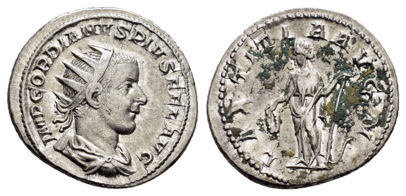 GORDIAN III (238-244). Rome.Antoninianus.

Obv : IMP GORDIANVS PIVS FEL AVG.
Rad...