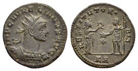 AURELIAN (270-275).Cyzicus.Antoninianus. 

Condition : Good very fine.

Weight : 4.55 gr
Diameter : 22mm