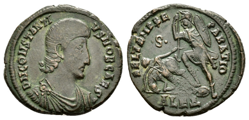 CONSTANTIUS GALLUS (Caesar, 351-354). Alexandria.Maiorina.

Obv : DN CONSTANTIVS...