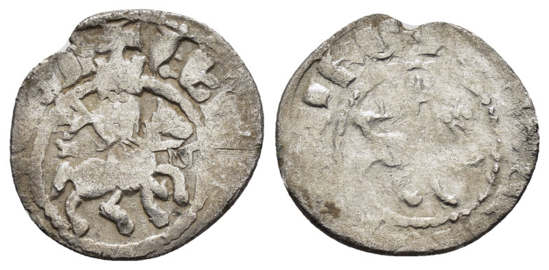 CILICIAN ARMENIA.Levon IV.(1320-1342).Sis.Takvorin.

Obv : Levon IV with head fa...