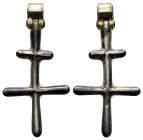 BYZANTINE EMPIRE.Gold and Silver Cross.(8th-10th century).Ar.

Condition : Good very fine.

Weight : 7.14 gr
Diameter : 49 mm