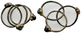 ANCIENT ROMAN SILVER RINGS.(3rd–4th centuries).Ar.

Condition : Good very fine.

Weight : 8.95 gr
Diameter : mm